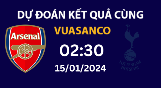 Soi kèo Arsenal vs Tottenham – 3h00 – 16/01 – Premier League