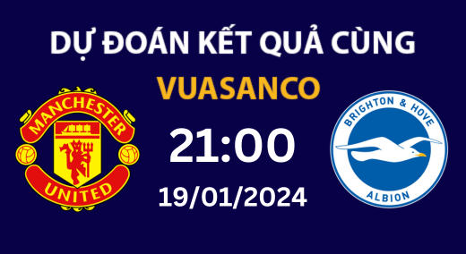 Soi kèo Manchester United vs Brighton – 21h00 – 19/01 – Ngoại hạng Anh