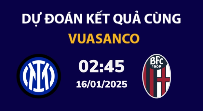 Soi kèo Inter Milan vs Bologna – 02h45 – 16/01 – Serie A