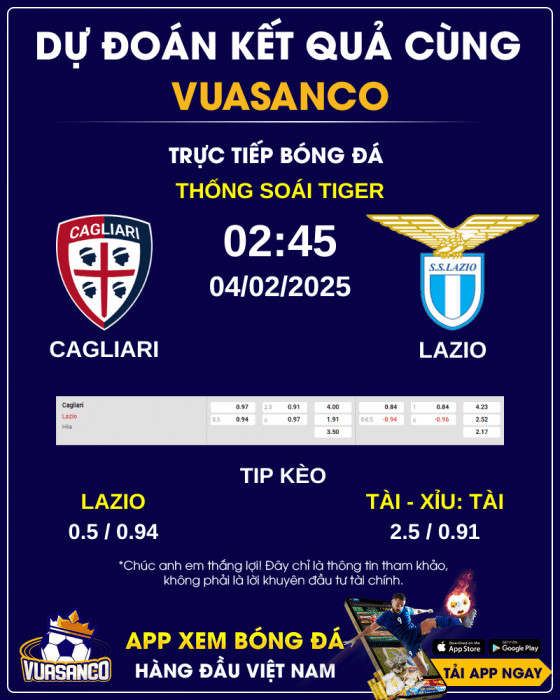 Soi-keo-Cagliari-vs-Lazio